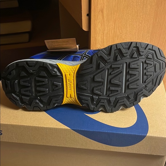 Asics Blue Running Shoes with Ortholite size 10 extra wide - Picture 2 of 5